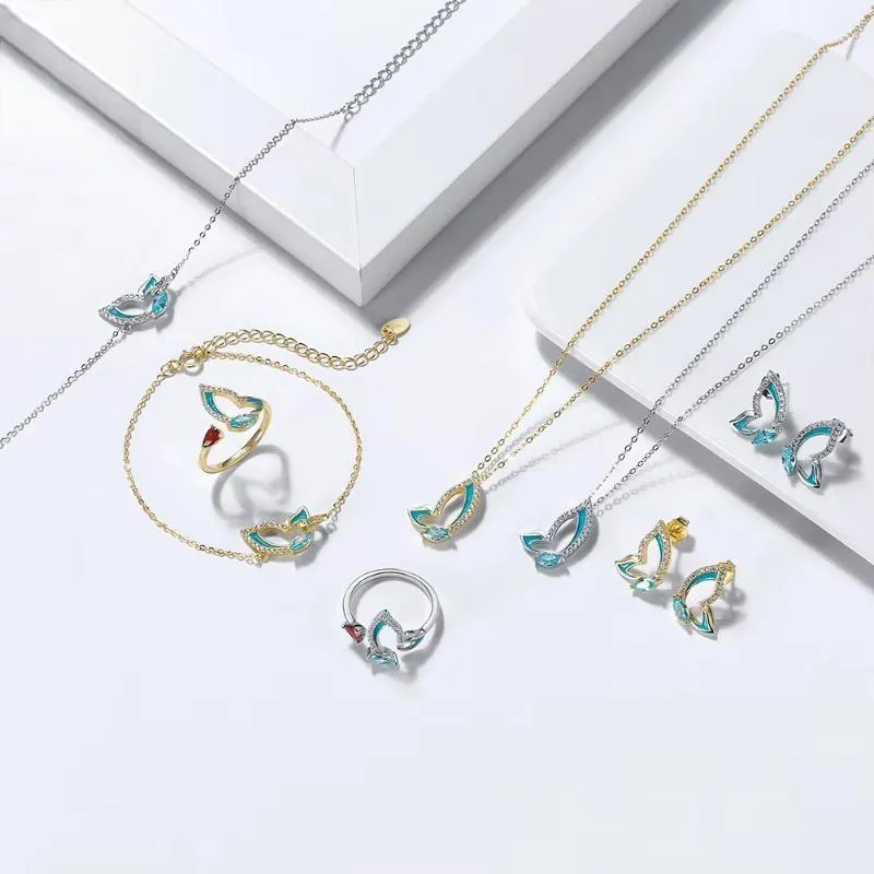 14K Gold 925 Sterling Silver Butterfly Bracelet Chain Bracelet for Women