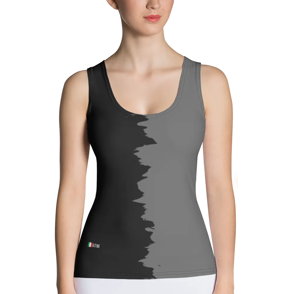 #1f07b480 - ALTINO Fitted Tank Top - Noir Collection