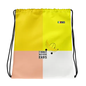 #2496baa0 - Pineapple Peach Lemon Coconut - ALTINO Draw String Bag