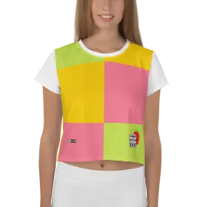 #2518eab0 - Strawberry Kiwi Mango - ALTINO Crop Tees - Summer Never Ends Collection