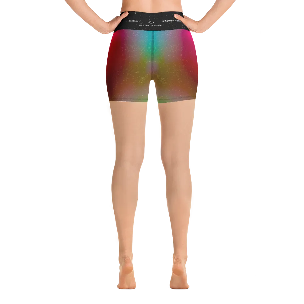 #272bce80 - Gritty Girl Orb 885277 - ALTINO Yoga Shorts - Gritty Girl Collection