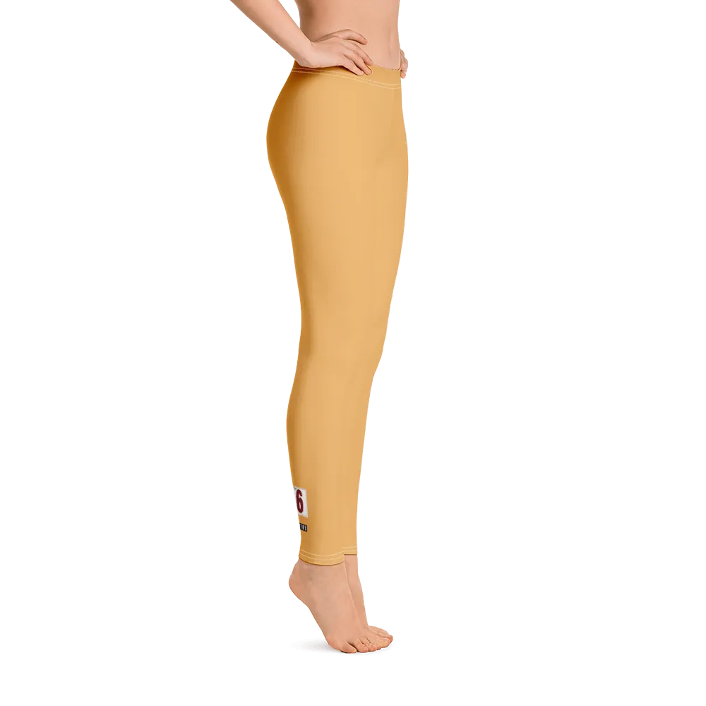 #275500d0 - Apricot Gelato - ALTINO Fashion Sports Leggings - Team GIRL Player