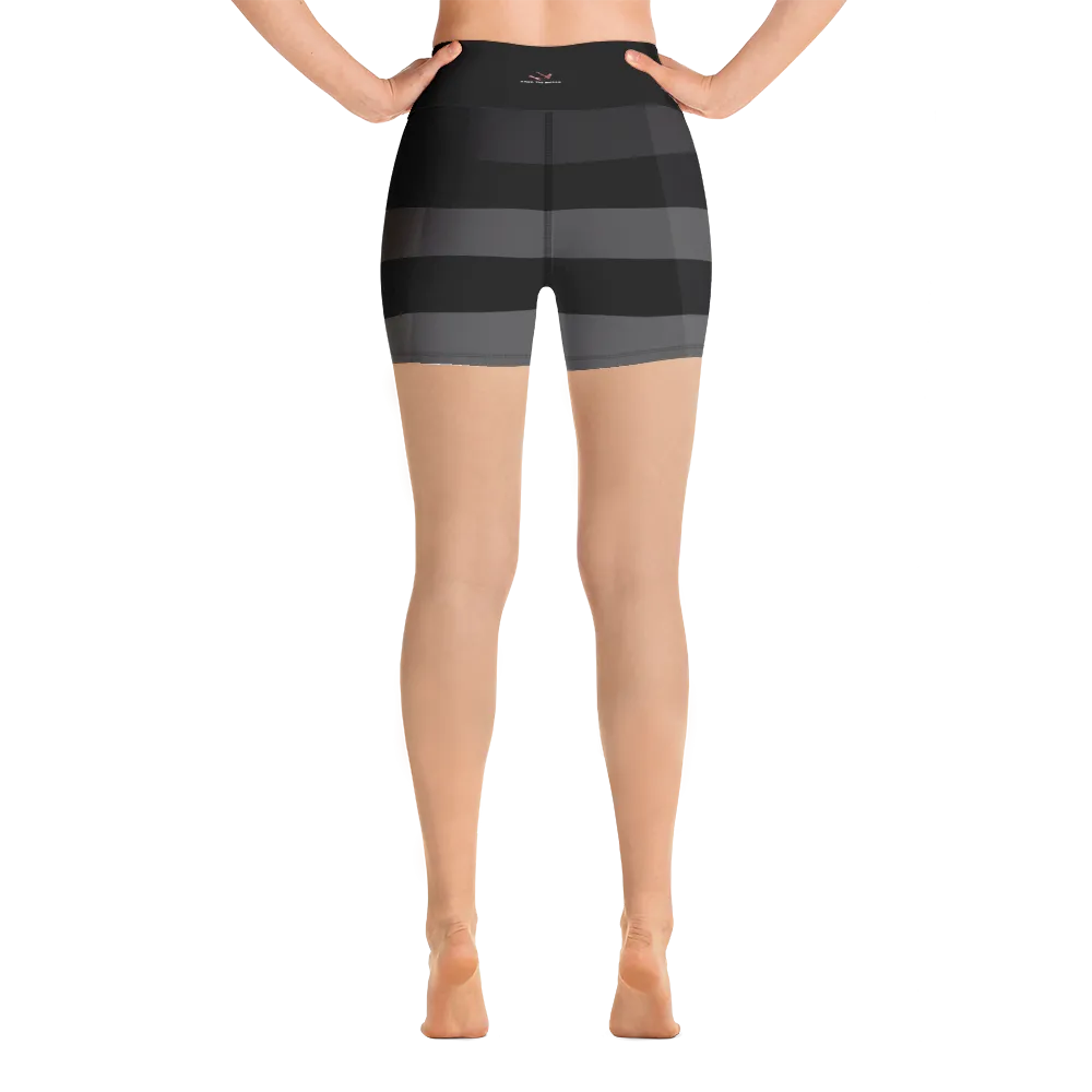 #2aed6b82 - ALTINO Yoga Shorts - Noir Collection