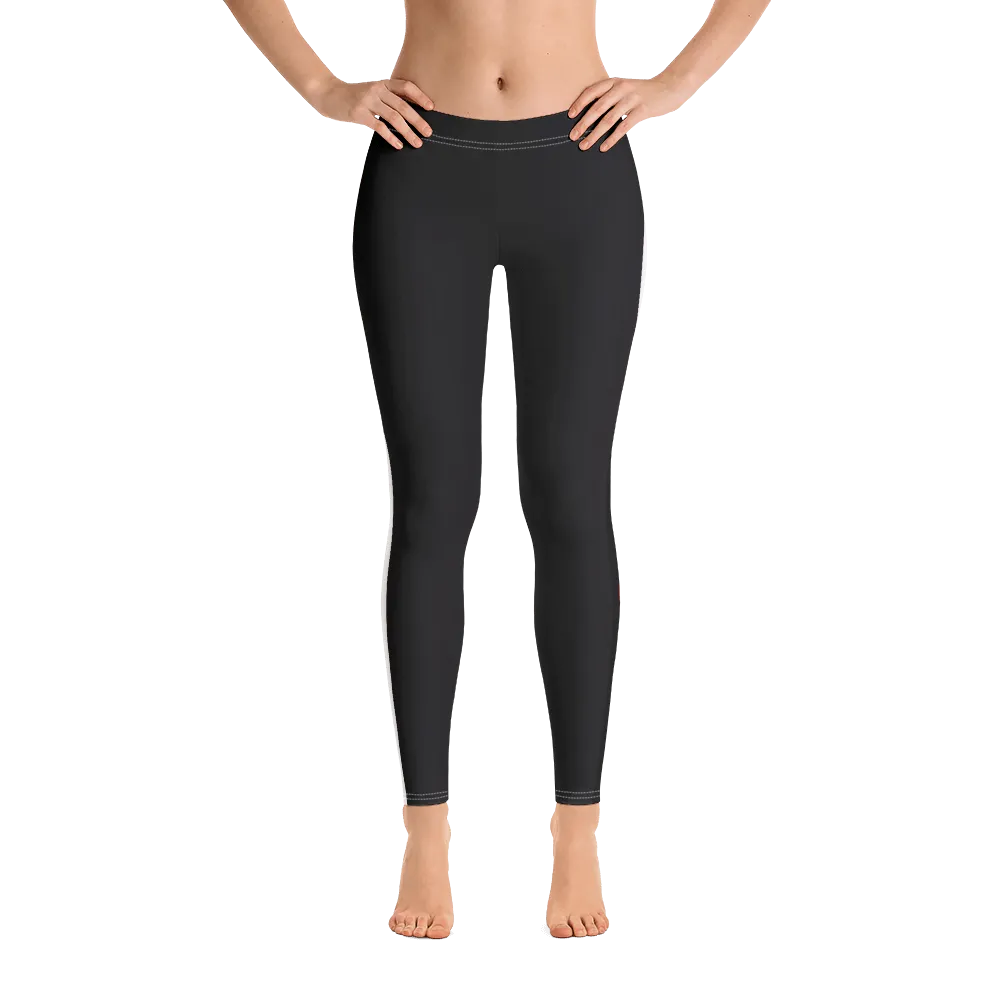 #2b378ba0 - Papaya Scoop - ALTINO Fashion Sports Leggings - Gelato Collection