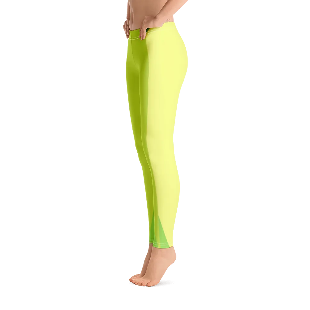 #376531d0 - Green Apple Kiwi Pear - ALTINO Leggings - Team GIRL Player