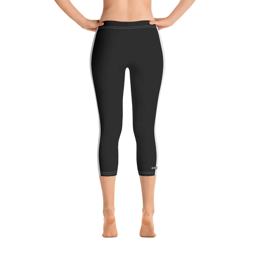 #4286bda0 - Vanilla Bean Gelato - ALTINO Sport Capri Leggings - Gelato Collection