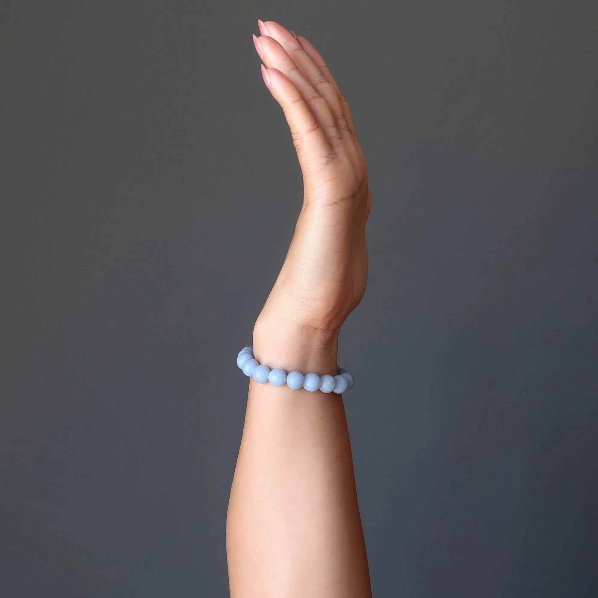 Angelite Bracelet Blue Up Above