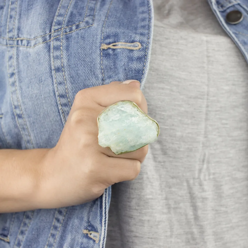 Aquamarine Ring