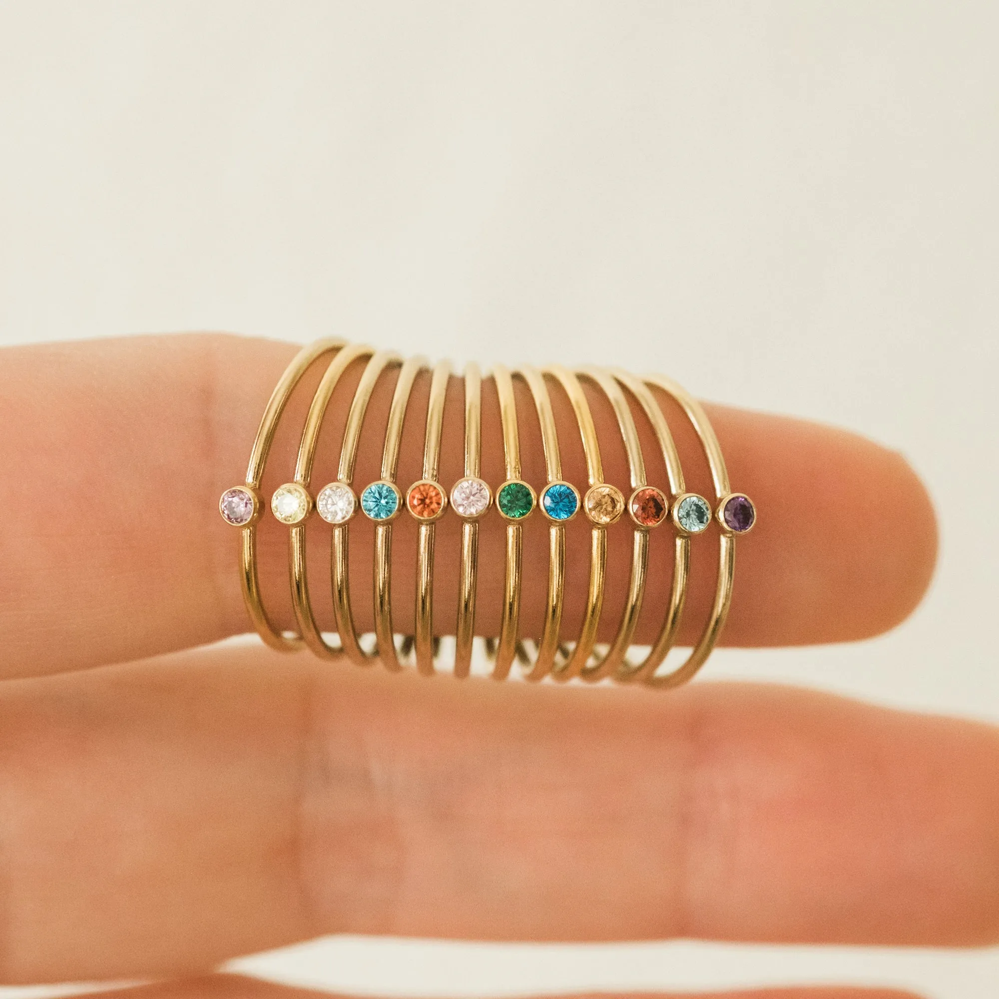 August Birthstone Ring (Peridot)