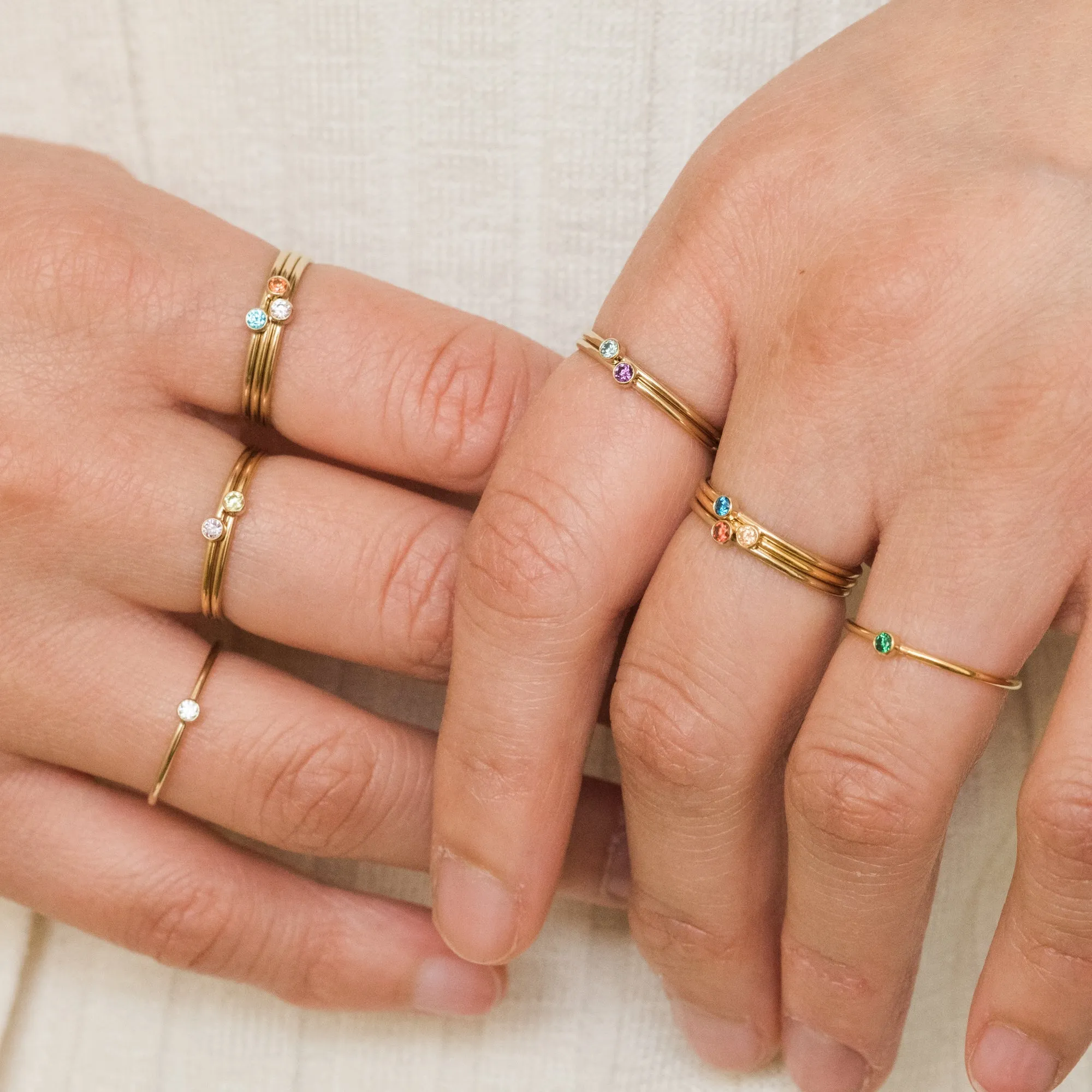 August Birthstone Ring (Peridot)