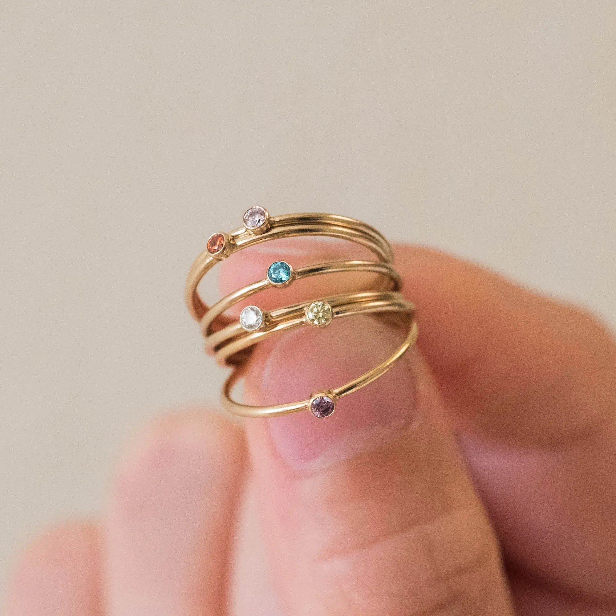 August Birthstone Ring (Peridot)