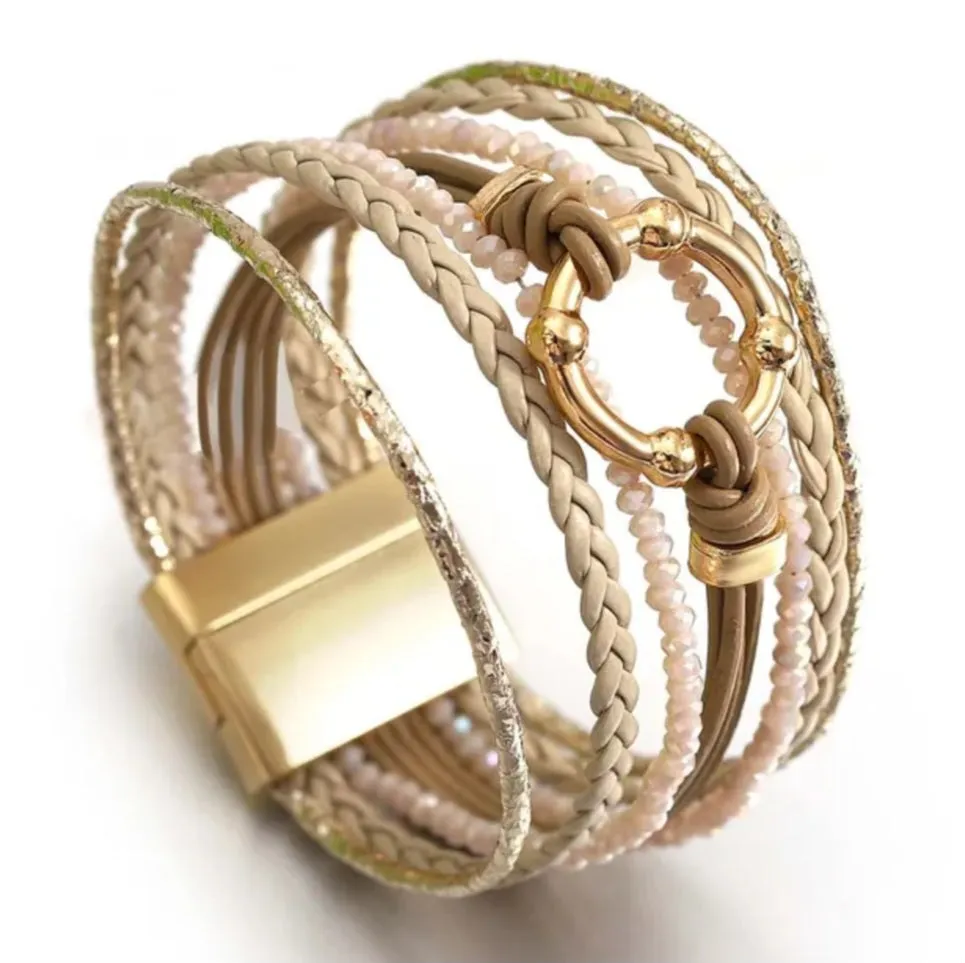 Braid & Circle Cuff