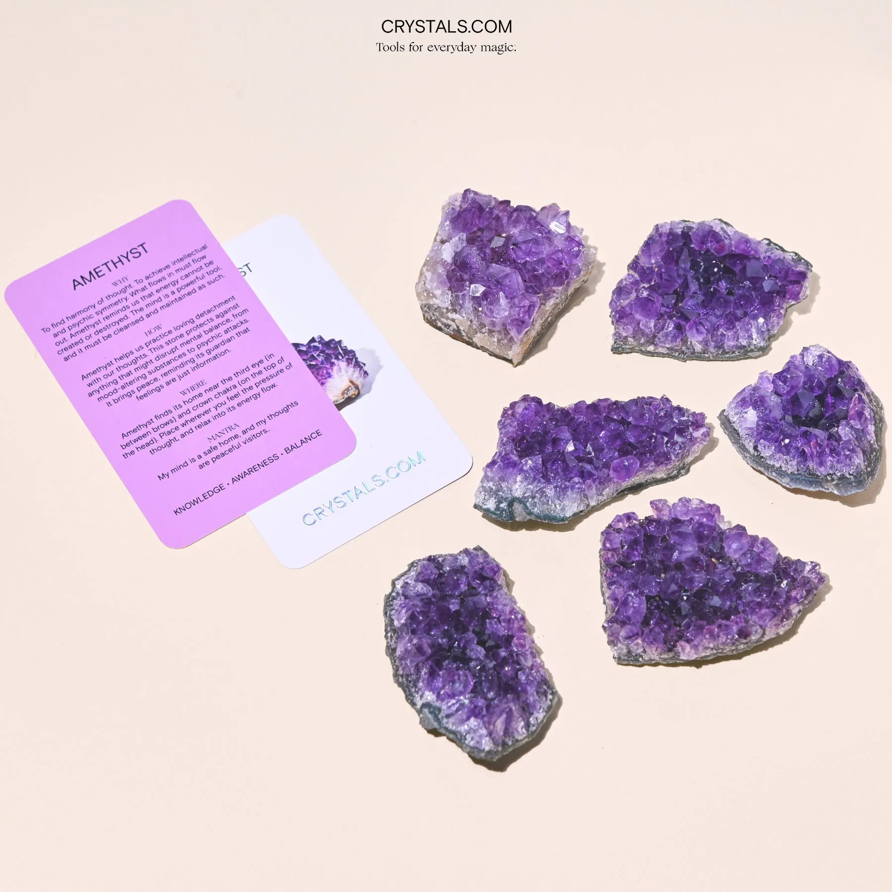 Brazilian Amethyst Cluster