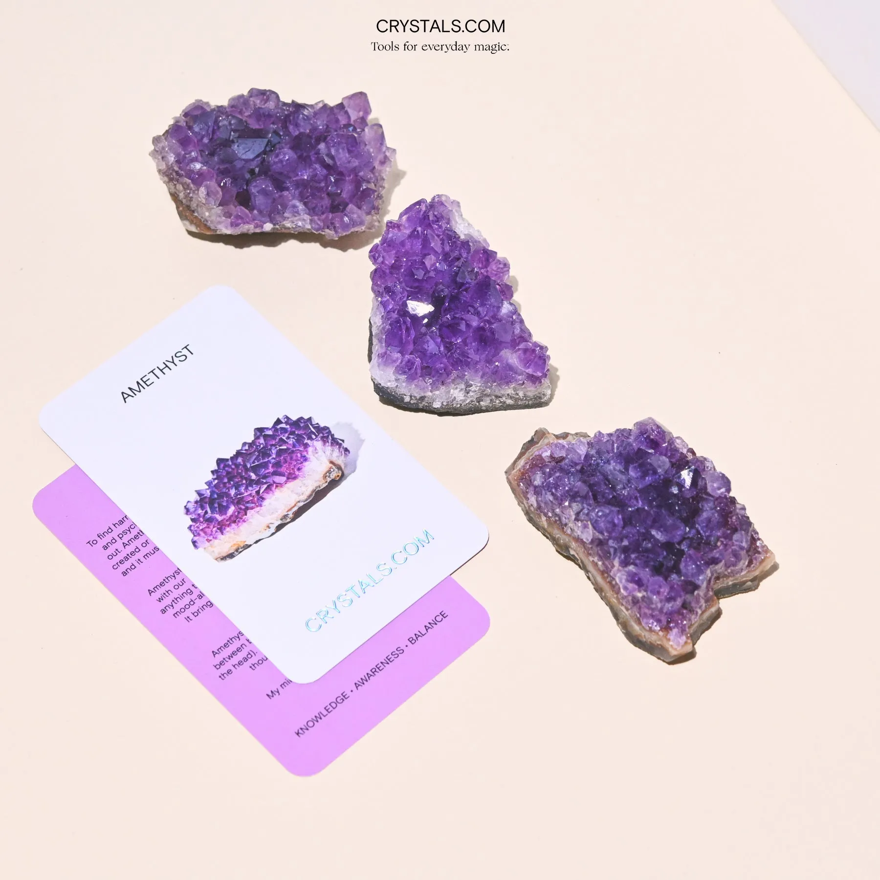 Brazilian Amethyst Cluster