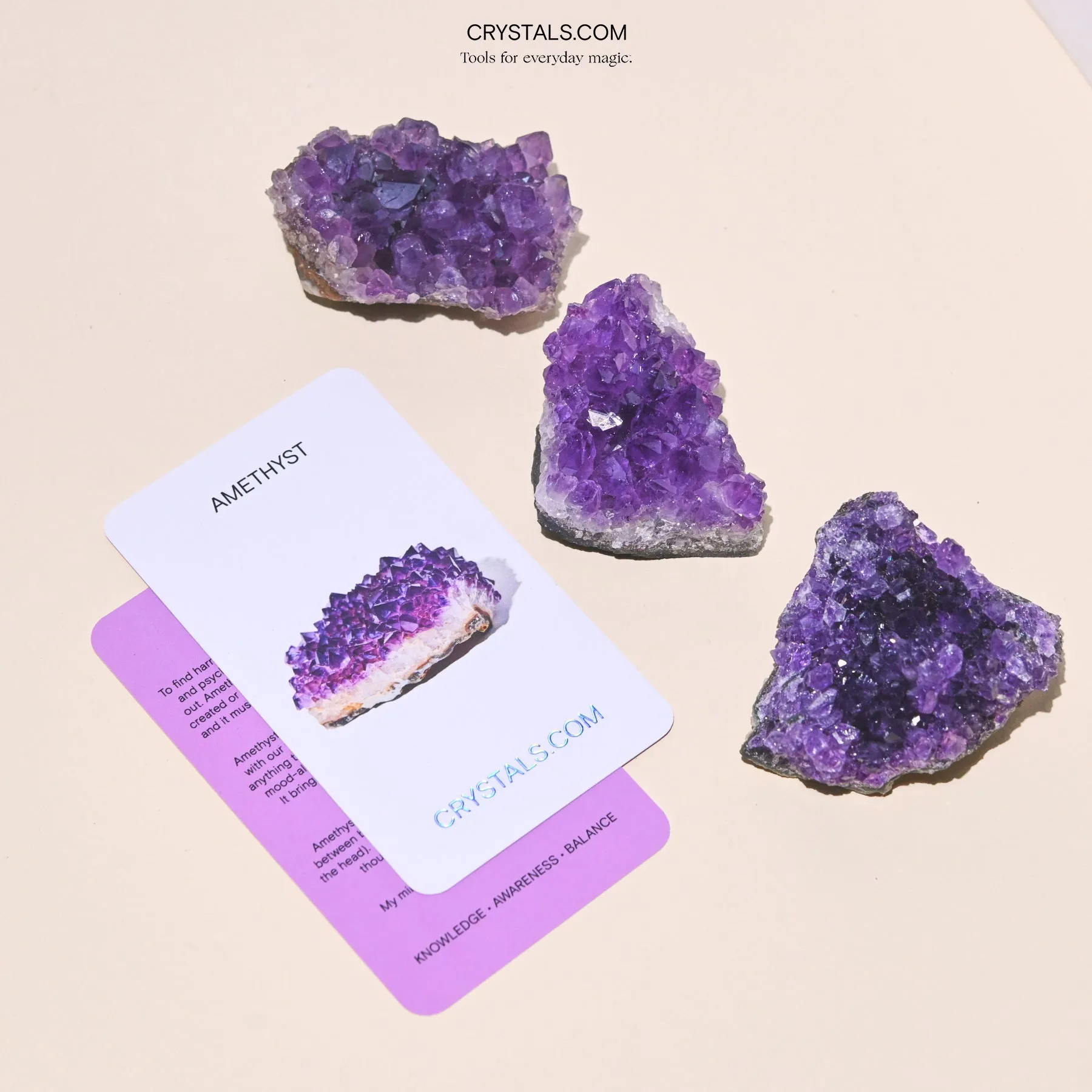 Brazilian Amethyst Cluster