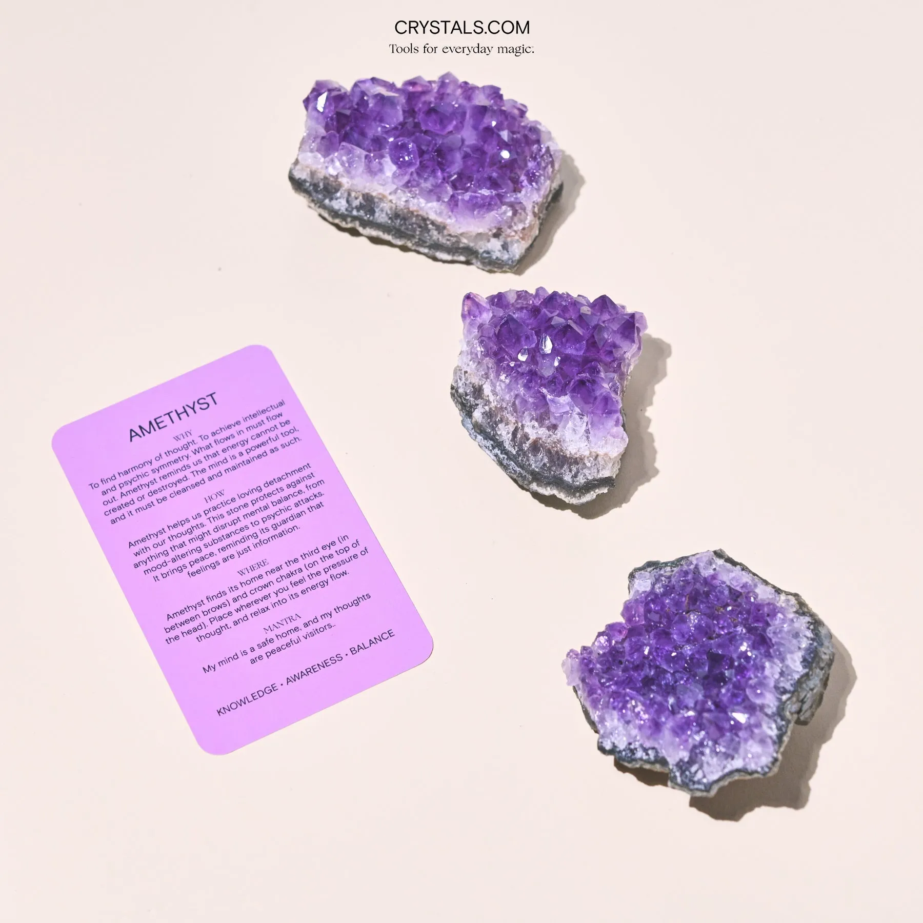 Brazilian Amethyst Cluster
