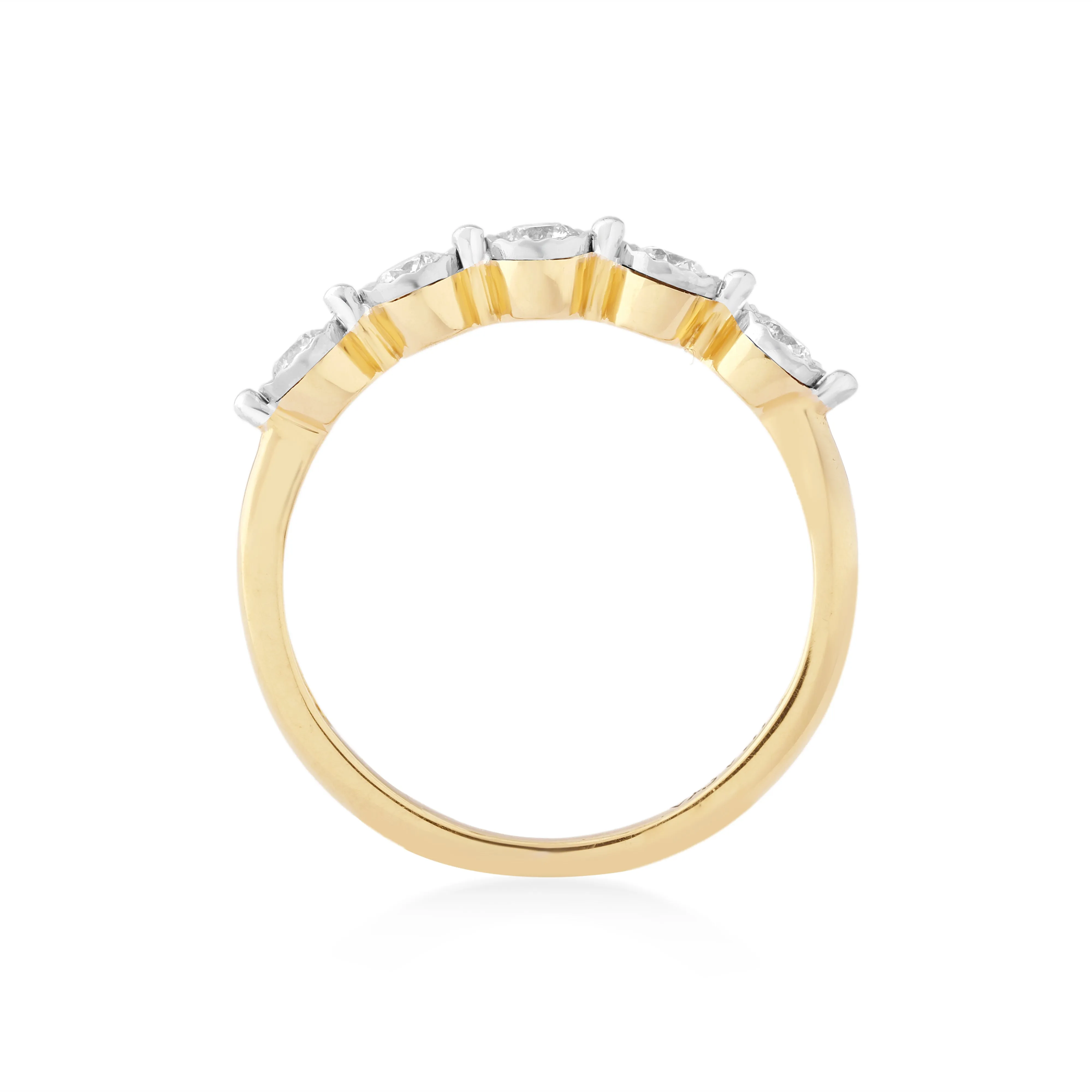 Crown Diamond Ring