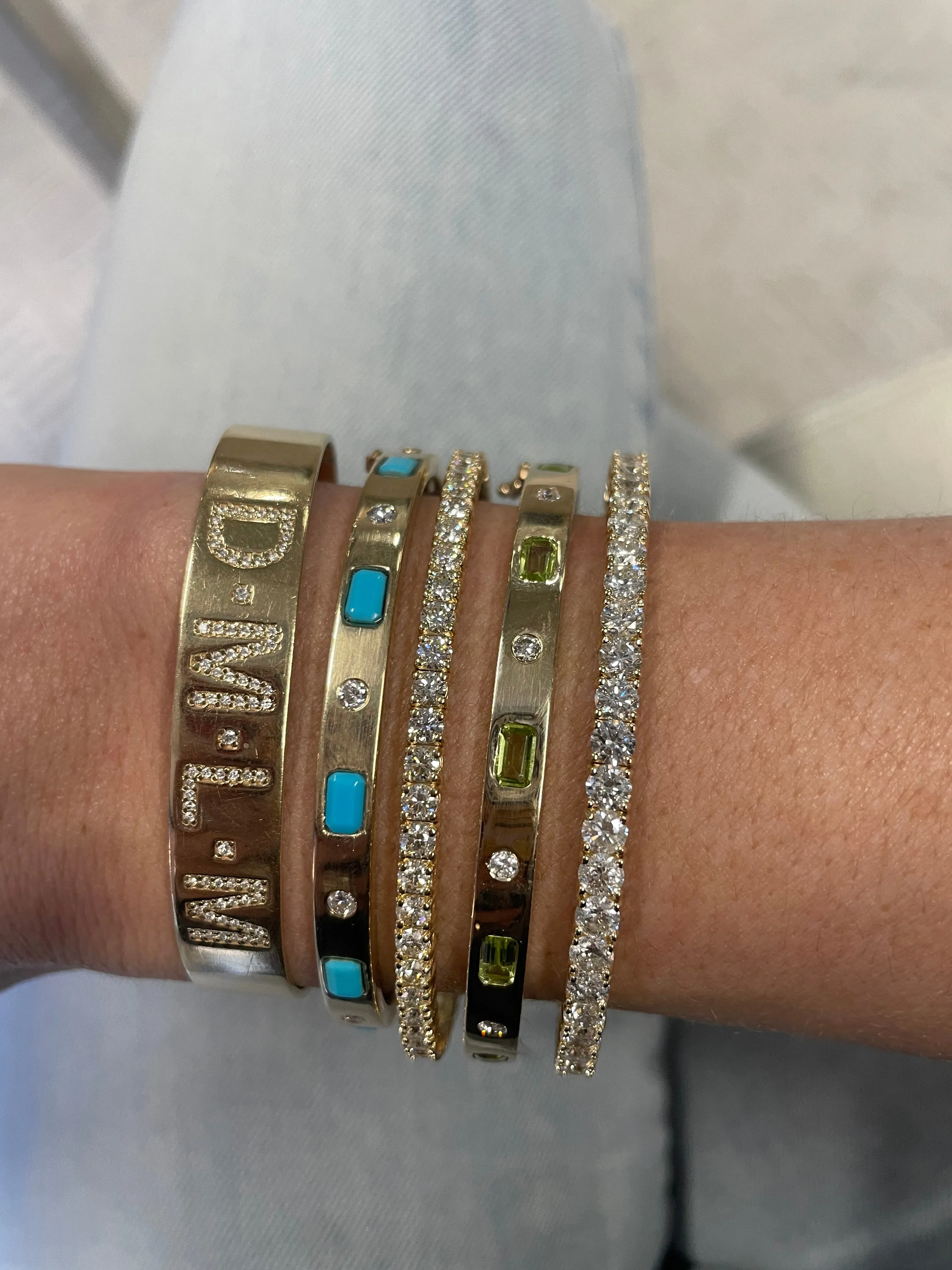 Diamond Flex Bangle