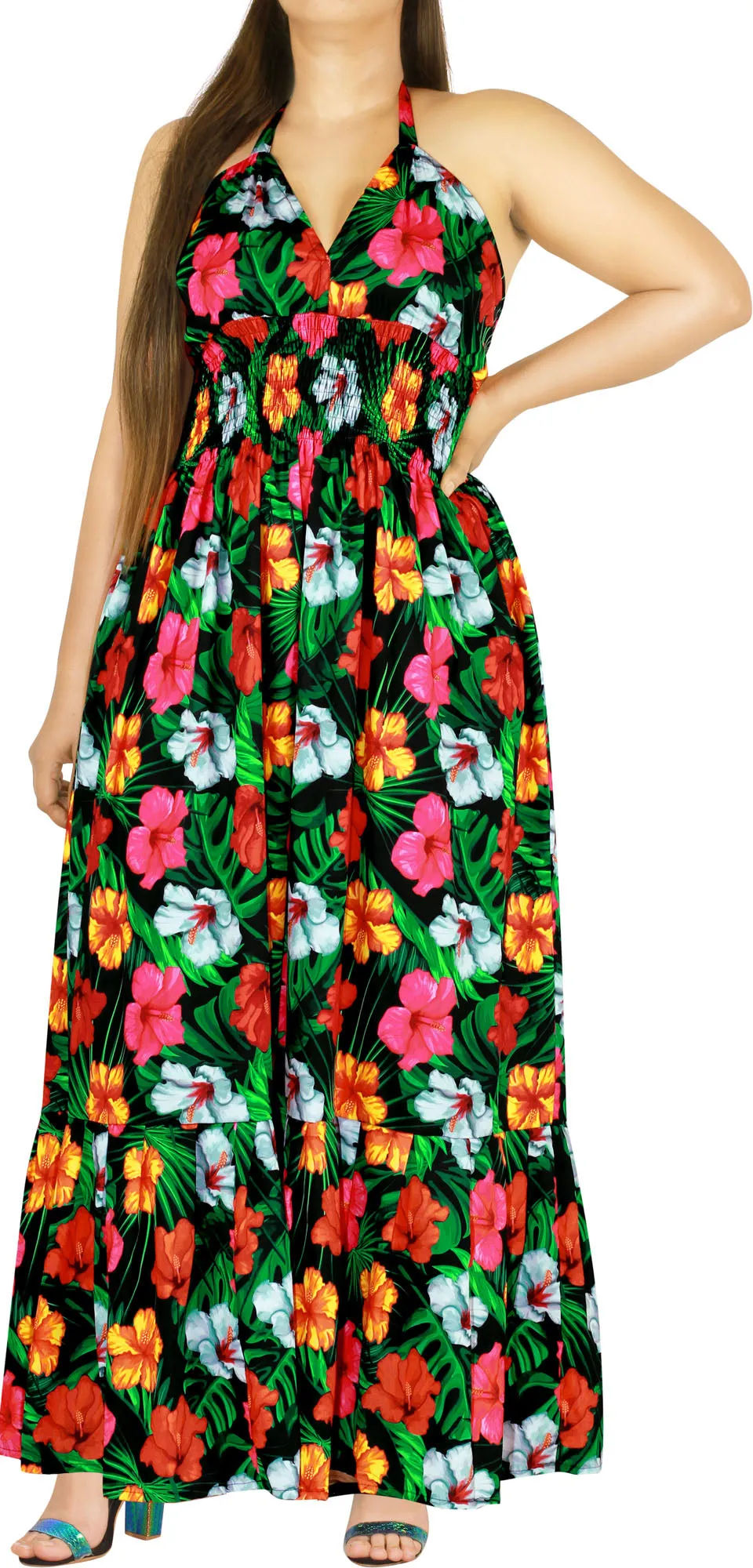 Hibiscus Low back Dream dress for women