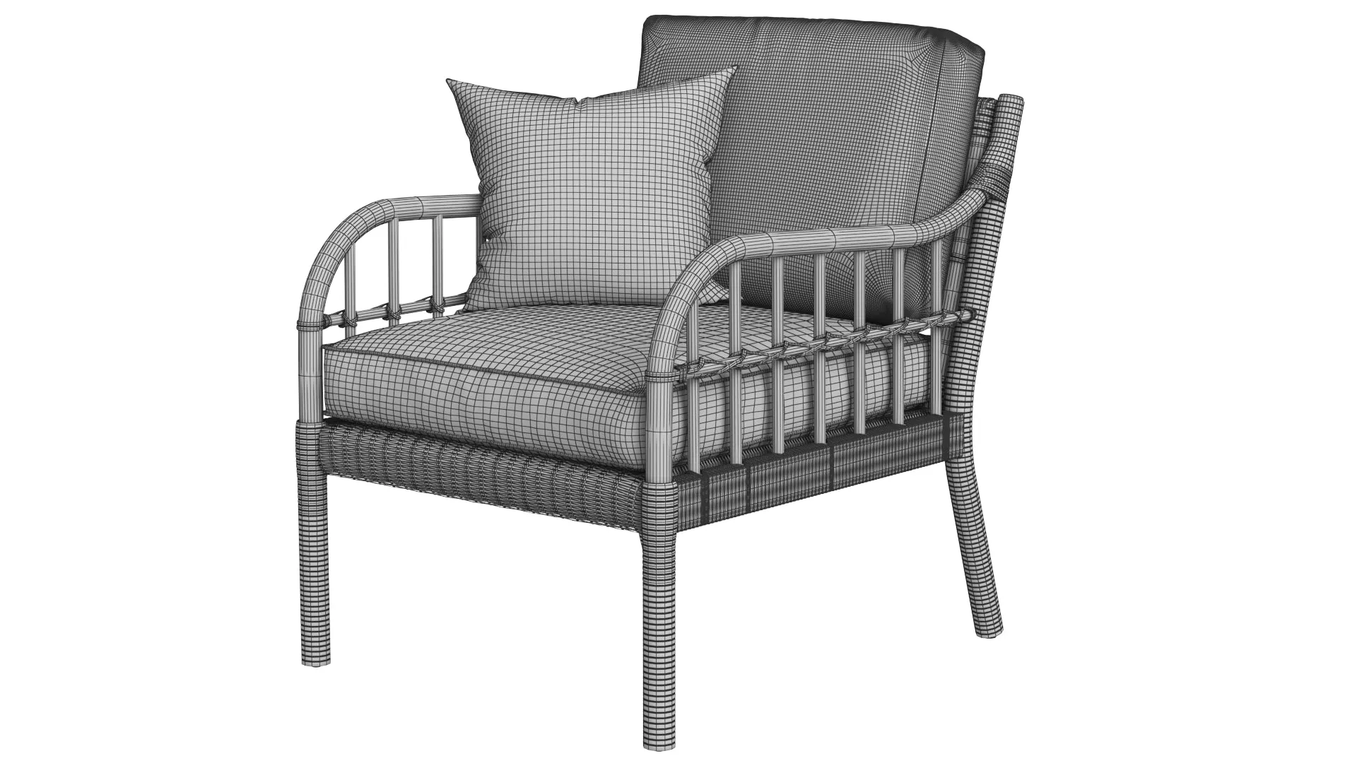 IKEA Holmsta Armchair 3D Model