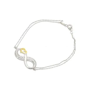 Infinity Heart Bracelet