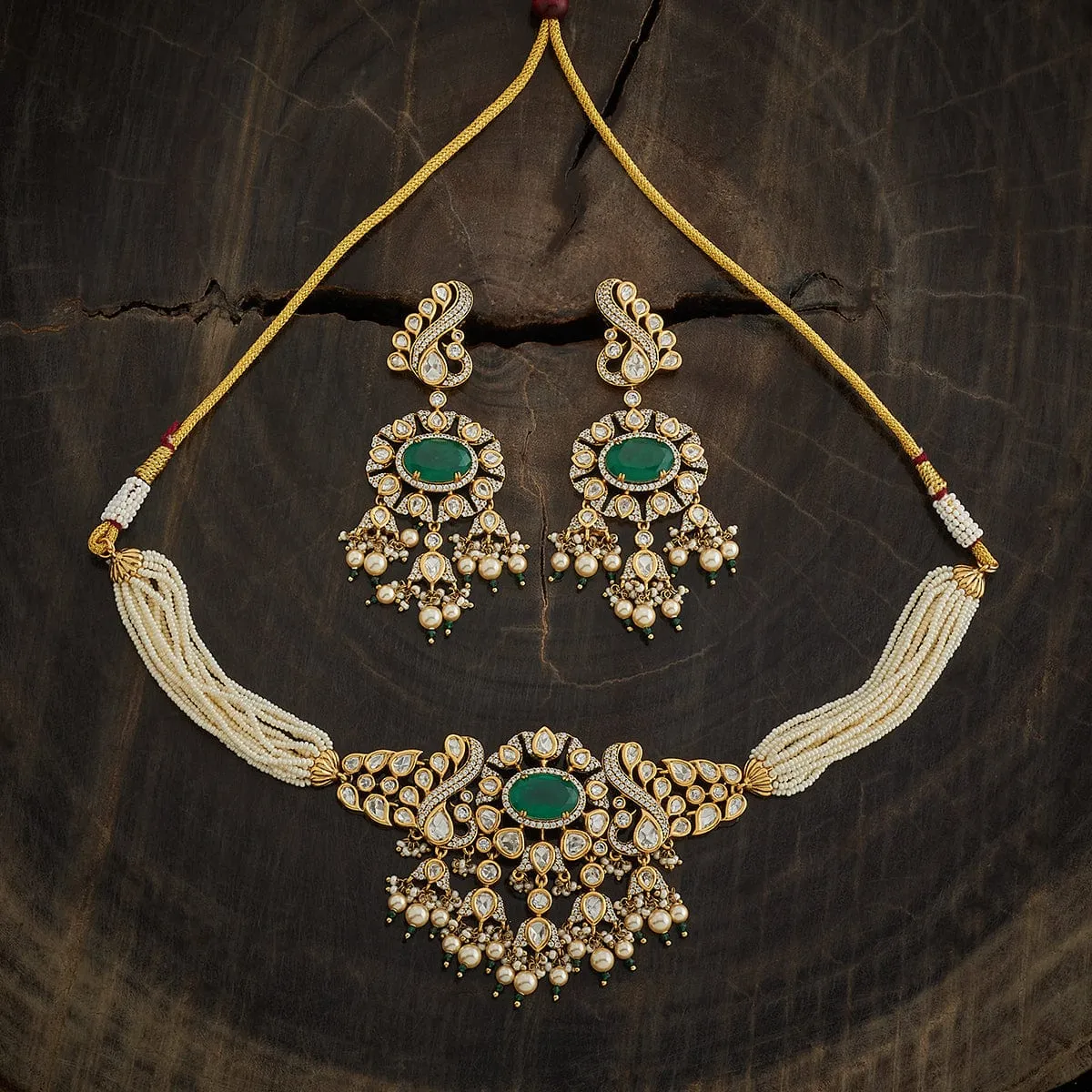 Kundan Necklace 170766