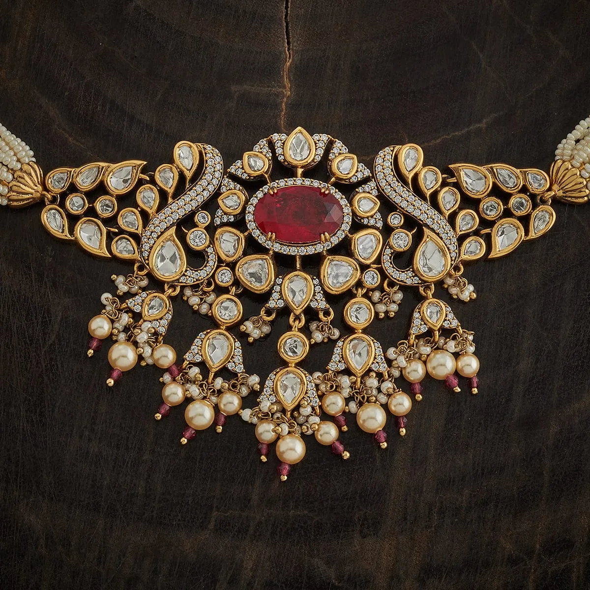 Kundan Necklace 170766