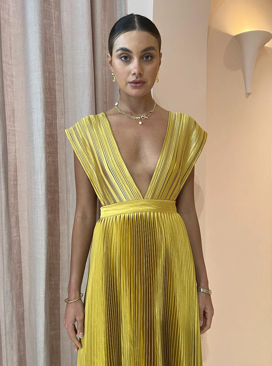 Lidee Gala Gown in Marigold