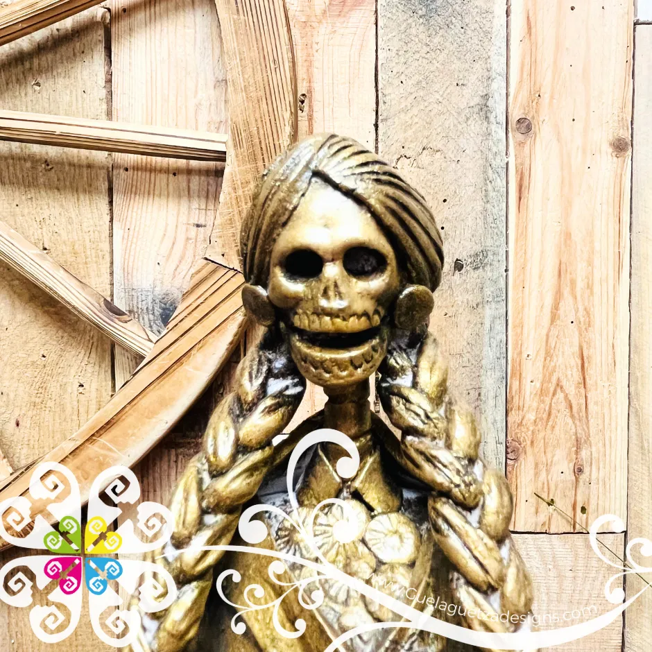 Medium Clay Catrina  - Capula Clay Home