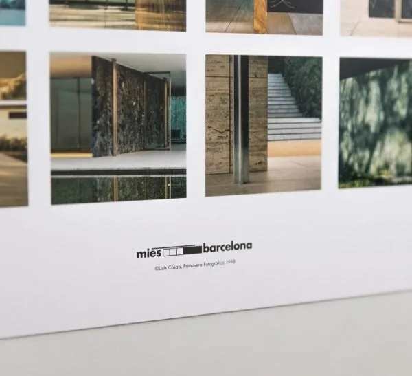 Mies Barcelona Pavilion Poster - Photography Print