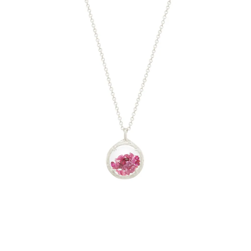 Mini Shaker Birthstone Necklace