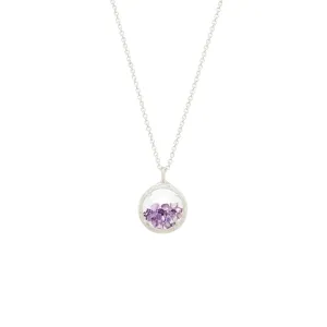 Mini Shaker Birthstone Necklace