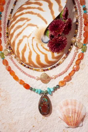 Necklace Australian Opal Mystic Earth