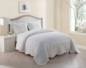 Providence Quilted Plush In Ivory