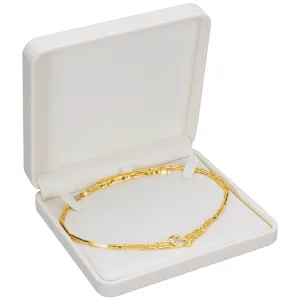 "Cosmos" Medium Necklace Box in Pearl