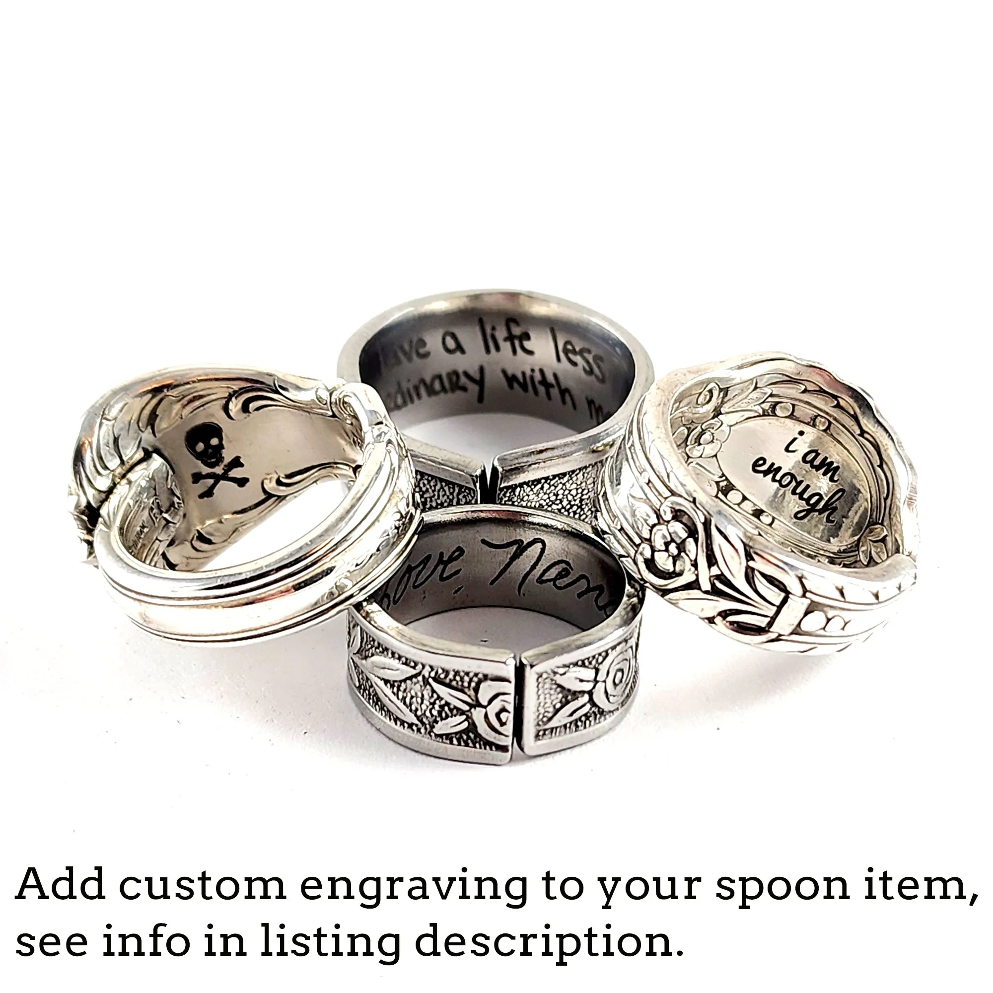 Rolex Silverplate Spoon Ring