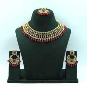 Ruby Antique Necklace Set 18142-5324