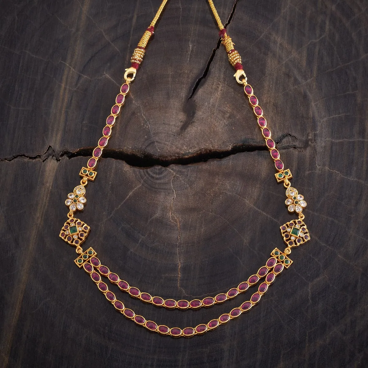 Silver Temple Necklace 173311