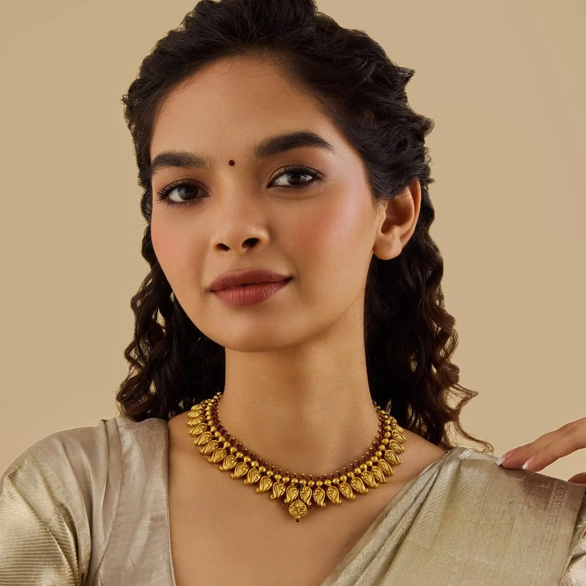 Silver Temple Necklace 175752