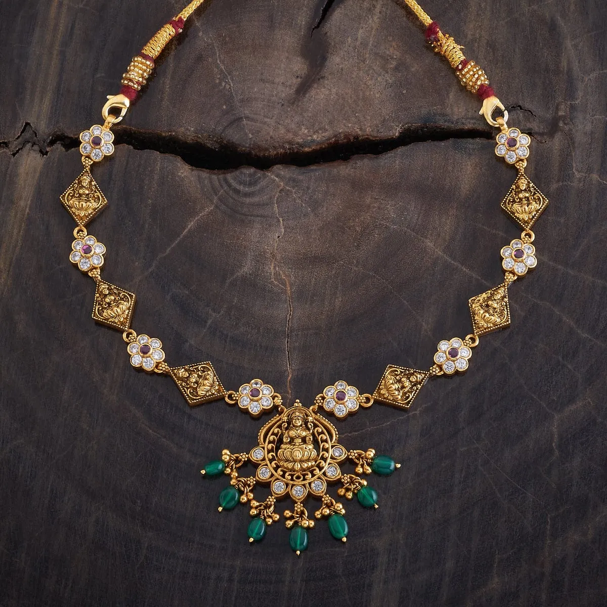 Silver Temple Necklace 177171