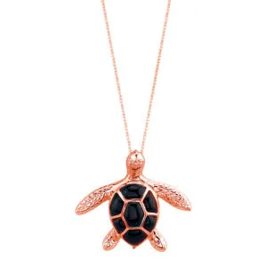 SORENTO NATURE TURTLE NECKLACE INSPIRED JEWELRY  SKCHM00218