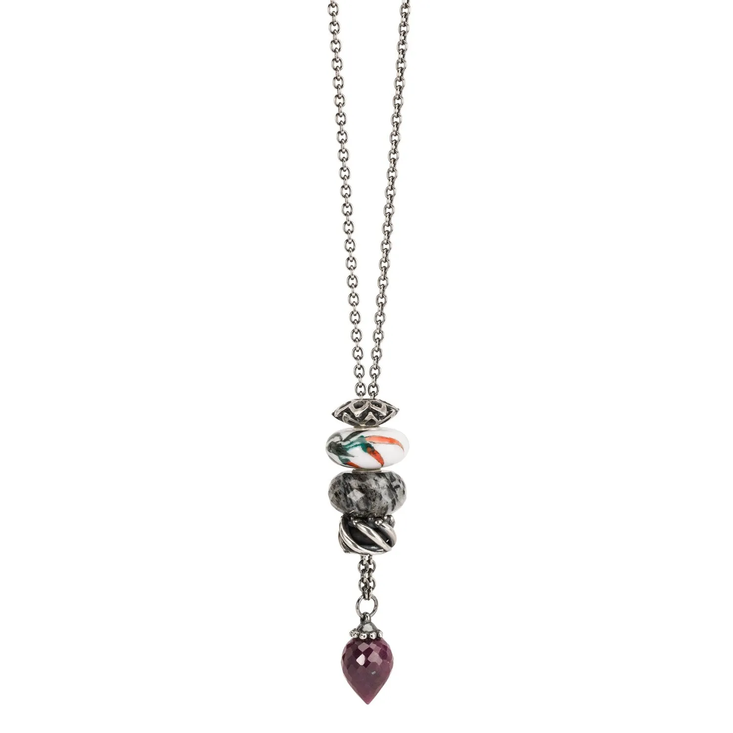 Trollbeads Fantasy Necklace with Ruby