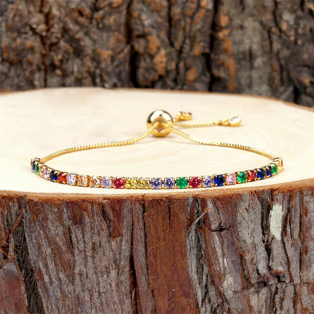 Wholesale Copper Micropaving Zircon Bracelets