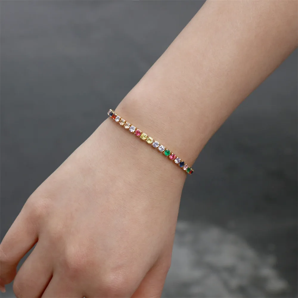 Wholesale Copper Micropaving Zircon Bracelets