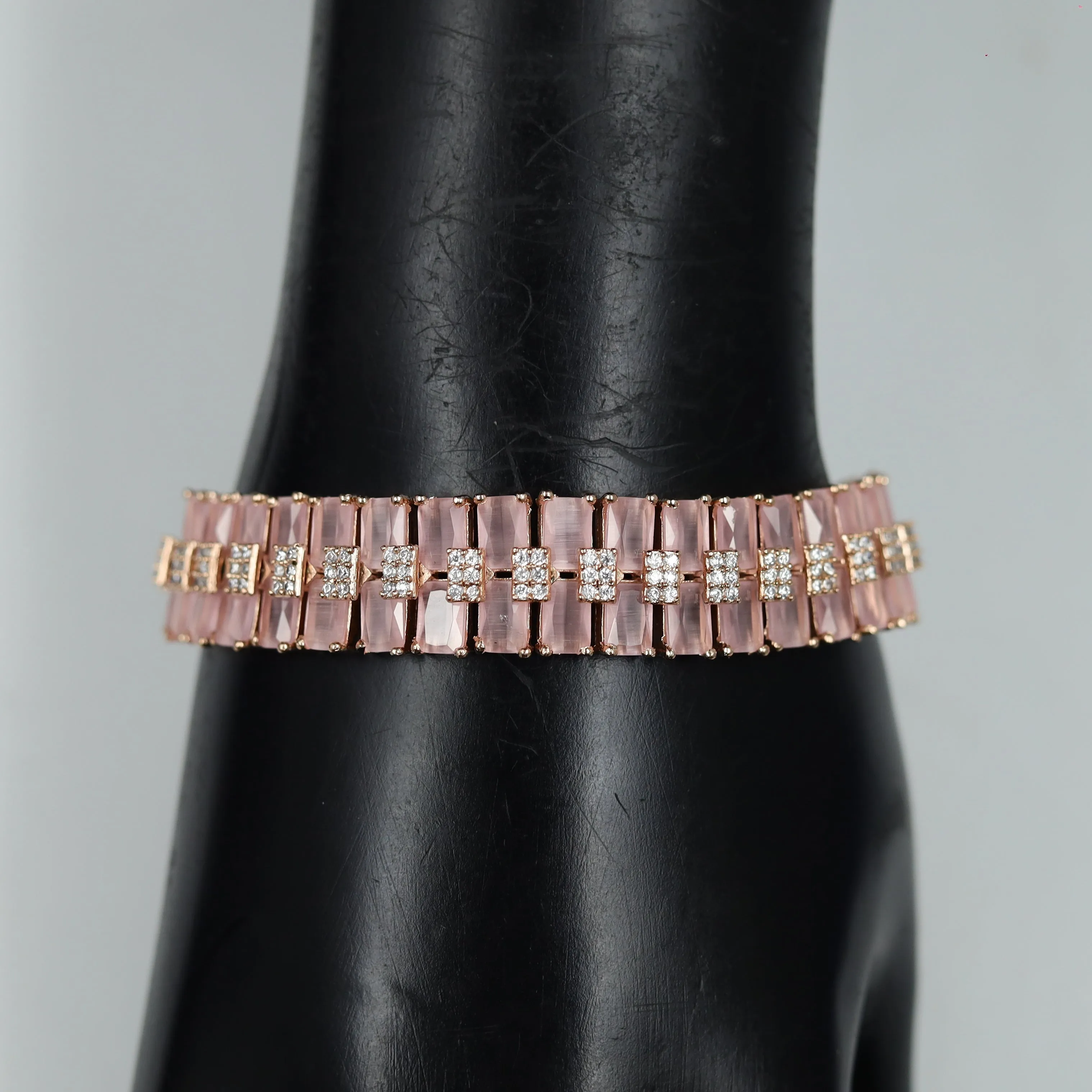 Zircon/AD Bracelet 6646-28