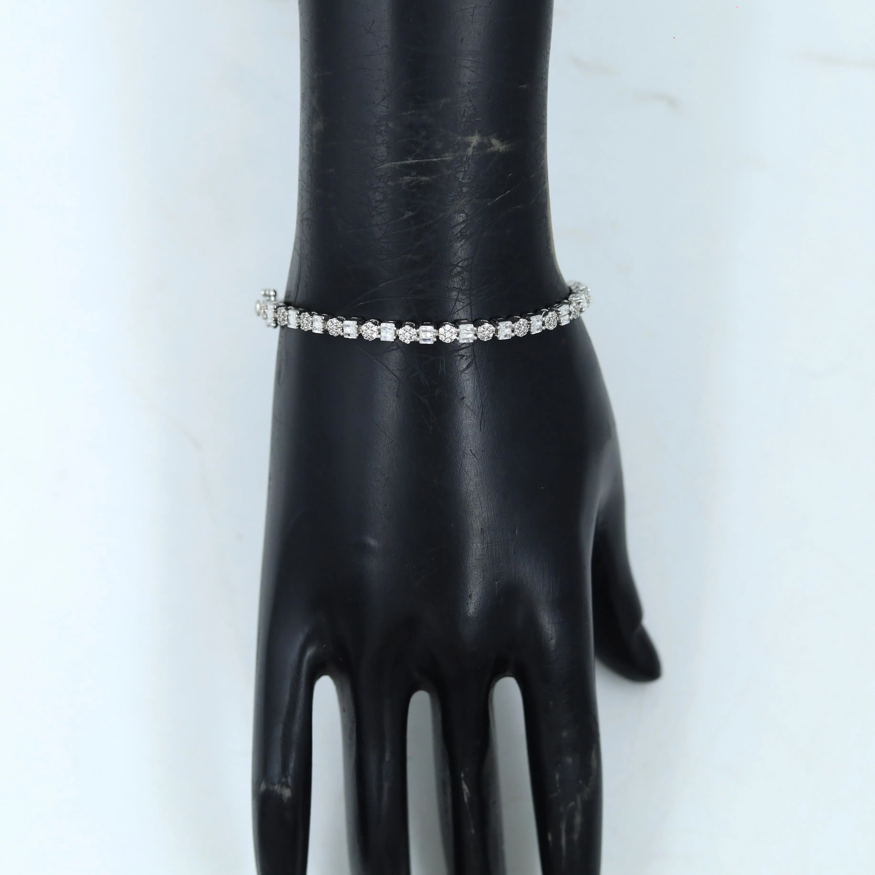 Zircon/AD Tennis Bracelet 13019-34